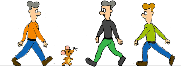 Animated Pictures Of People - Cartoon (650x300)