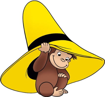 Free Curious George Clipart Image - Curious George Free Clip Art (600x400)