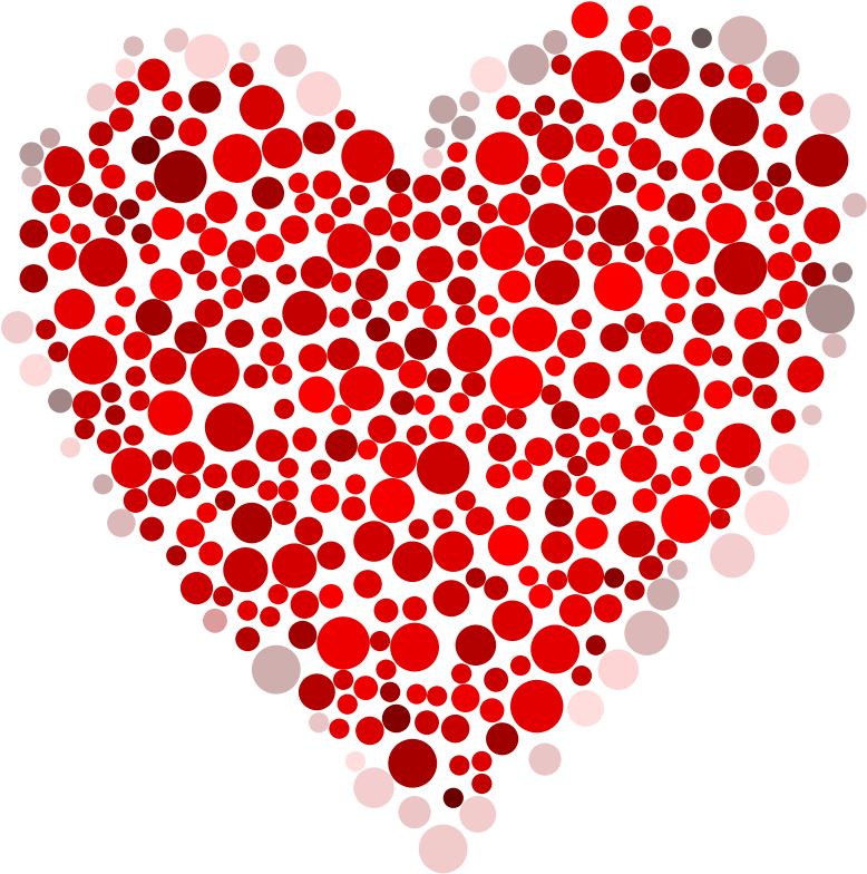 Happy Valentines Day Png - Powerpoint Heart Background Free (787x800)