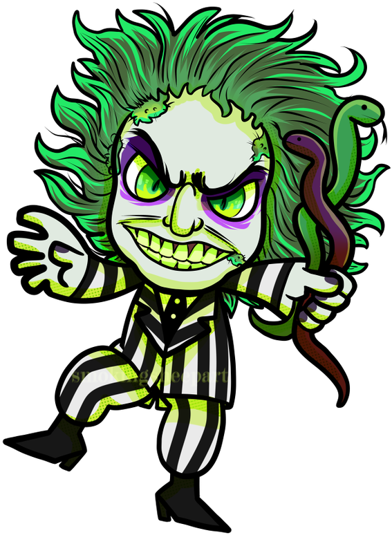 Beetlejuice - Art (617x800)