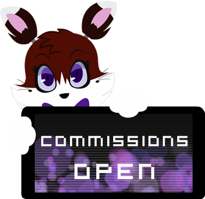 Beckitty Commissions Open Stamp By Inkcartoon - Art (439x412)