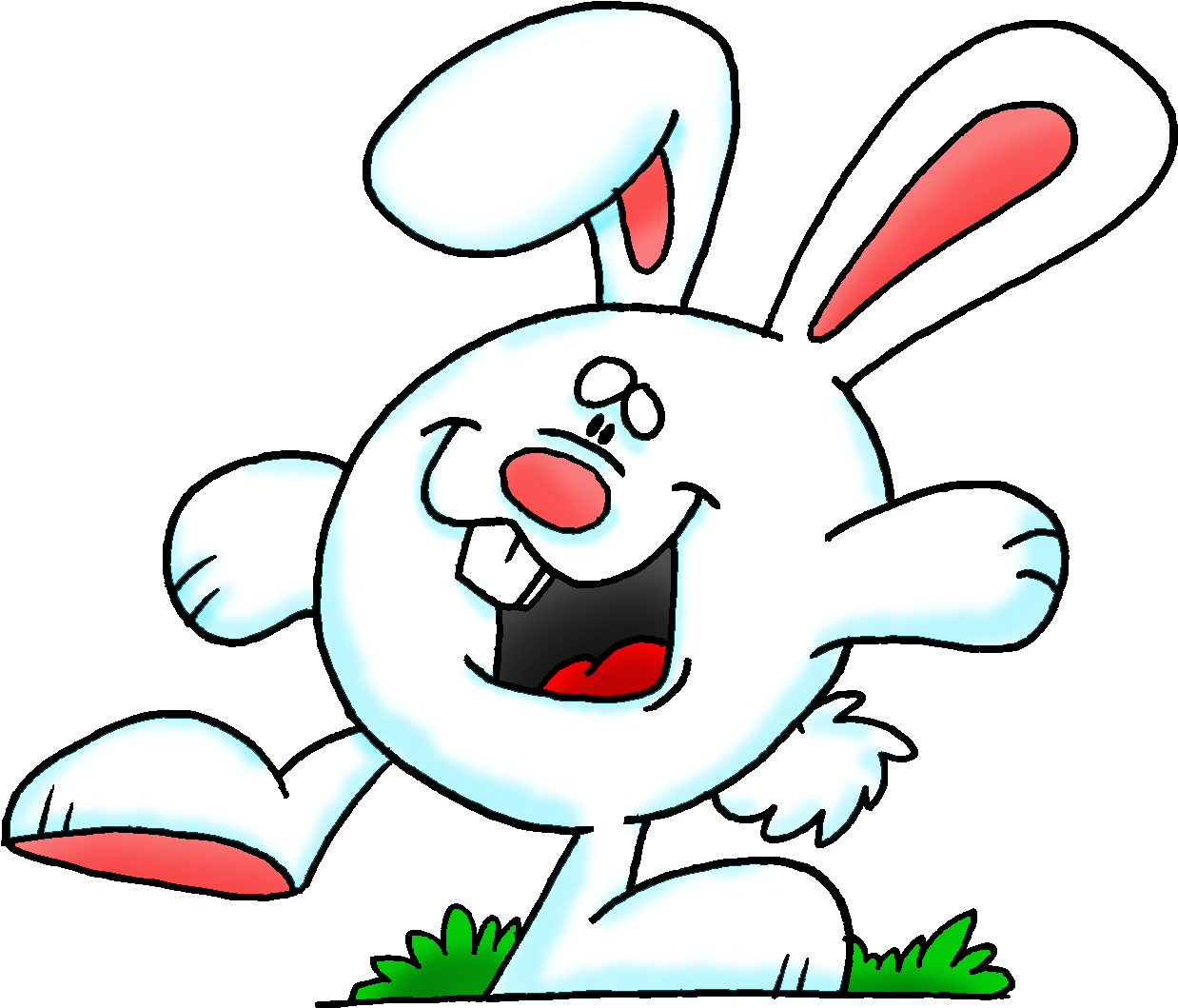 Domestic Rabbit Easter Bunny Digital Stamp Postage - Domestic Rabbit Easter Bunny Digital Stamp Postage (1376x1319)