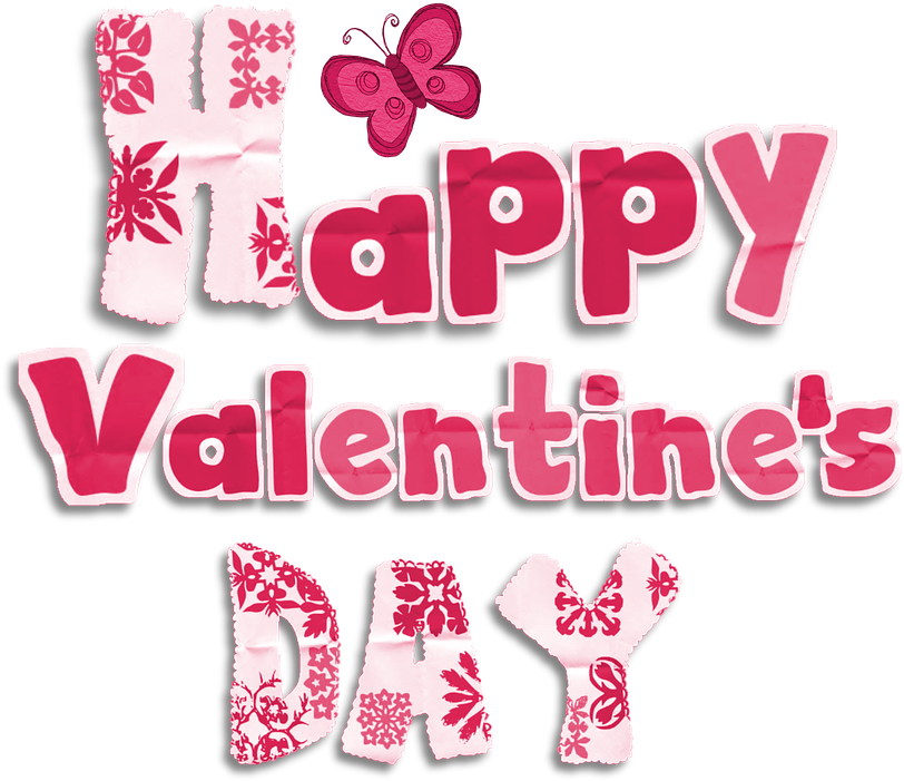 Happy Valentines Day Png - Happy Valentines Day My Sister (814x720)