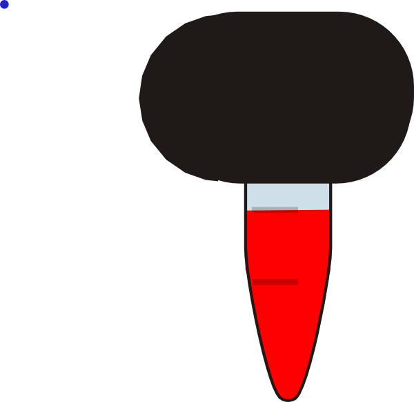 Eppendorf Tube Red 50 Clip Art At Clker - Eppendorf Tube Red 50 Clip Art At Clker (600x582)