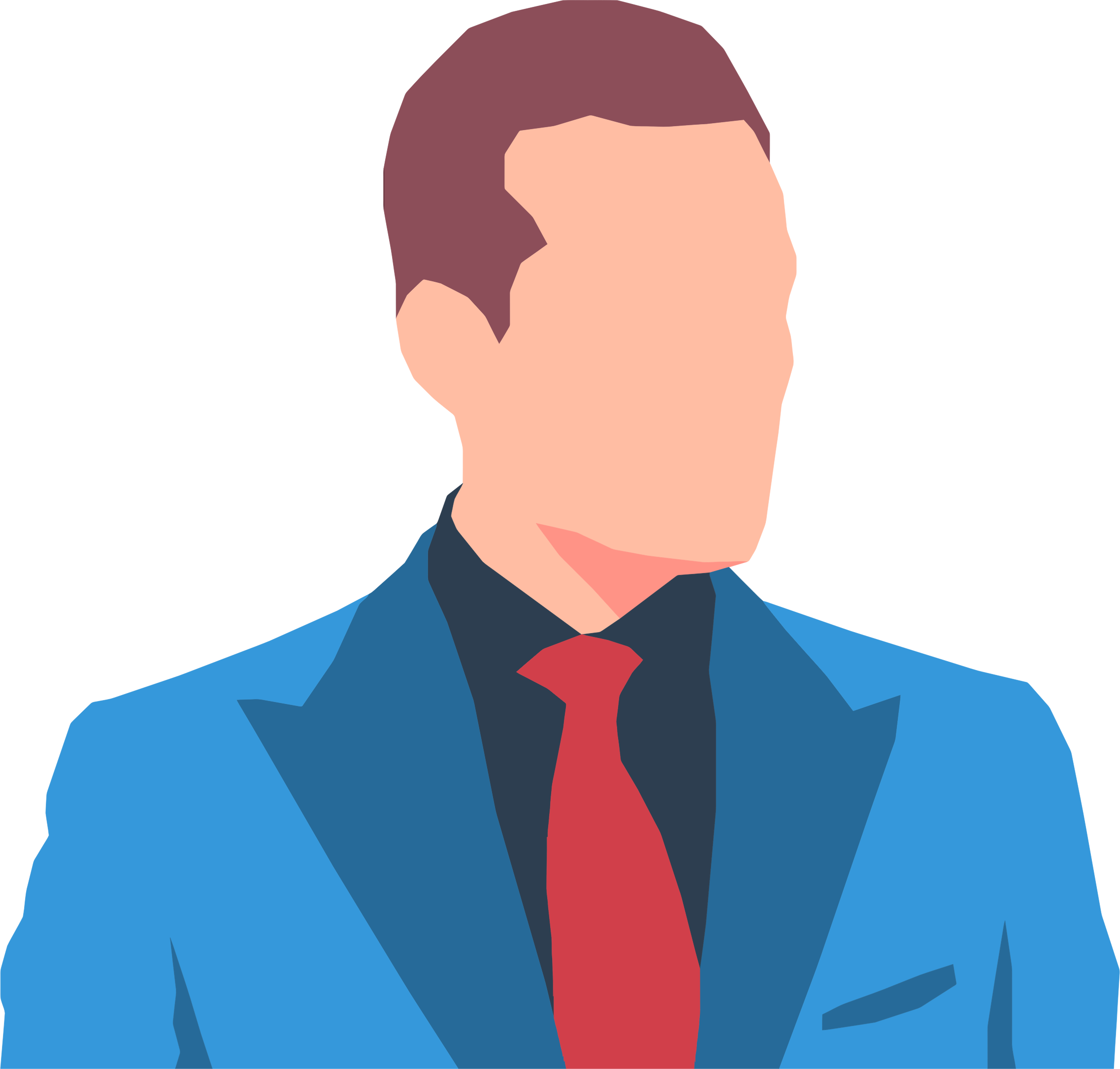 Clip Art Details - Business Man Free Clipart (2274x2170)