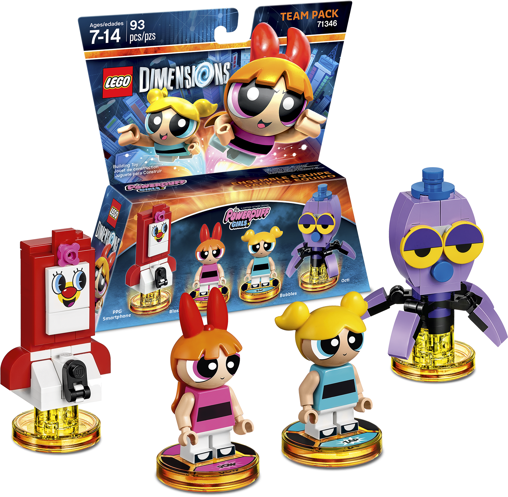 Lego Ideas Beetlejuice Betelgeuse - Lego Dimensions Powerpuff Girls Team Pack (2250x2250)
