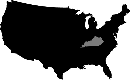 This Wood Has Been Reclaimed From American Oak Bourbon - United States Silhouette (500x310)