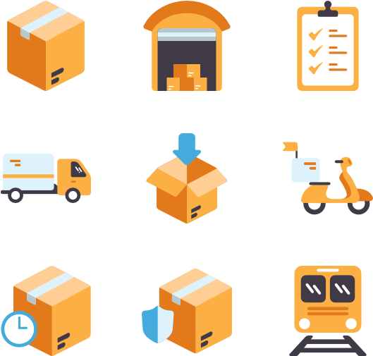 Logistic - Icon Logistic (600x564)