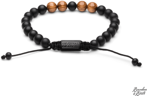 Reclaimed Whiskey Barrel & Zebra Wood Macrame Bracelets - Macrame Bracelet (500x500)