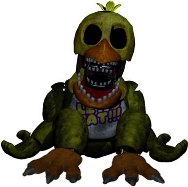 Withered Chica Suit By Foxyfazse - Five Nights At Freddy's 2 Golden Freddy (400x400)