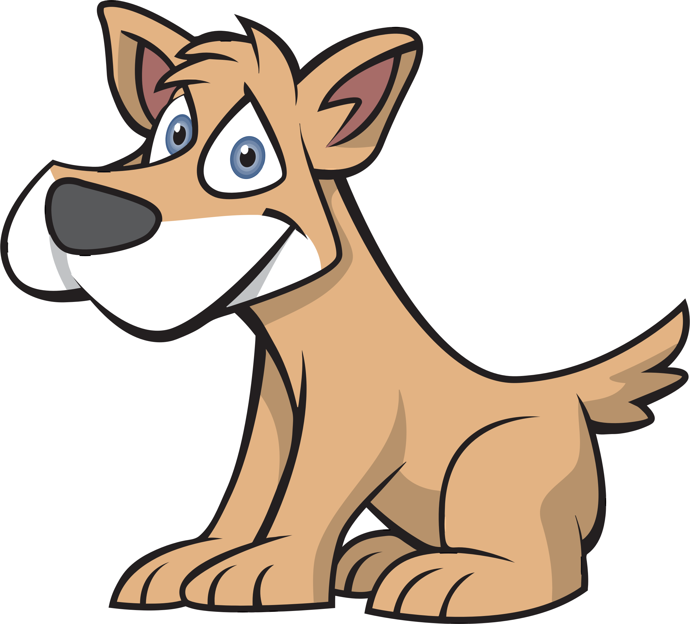 Big Image - Dog Animal Clipart (2328x2106)