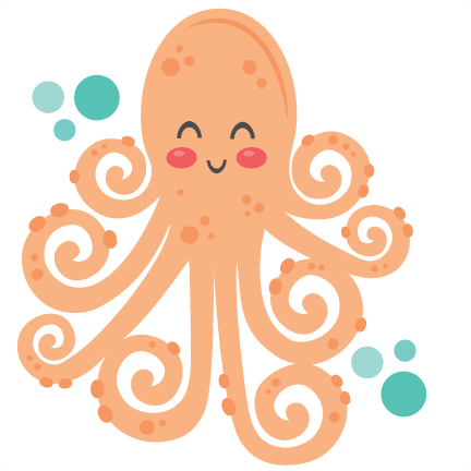 Octopus Svg Scrapbook Cut File Cute Clipart Files For - Octopus Svg (432x432)