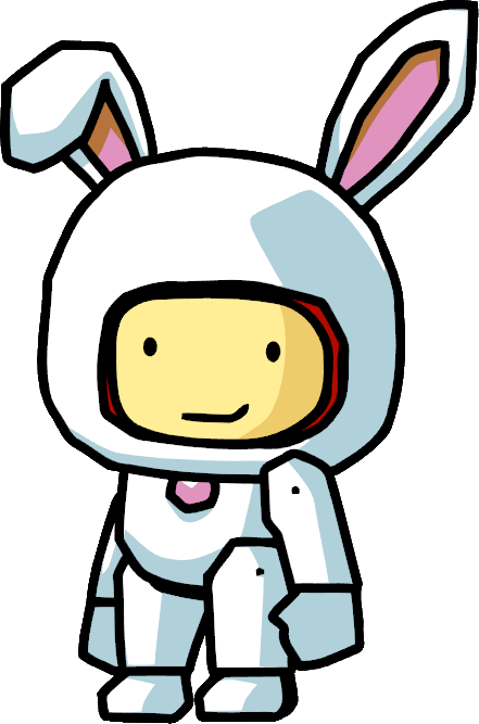 Bunny Suit - Scribblenauts Unlimited All Suit (441x667)
