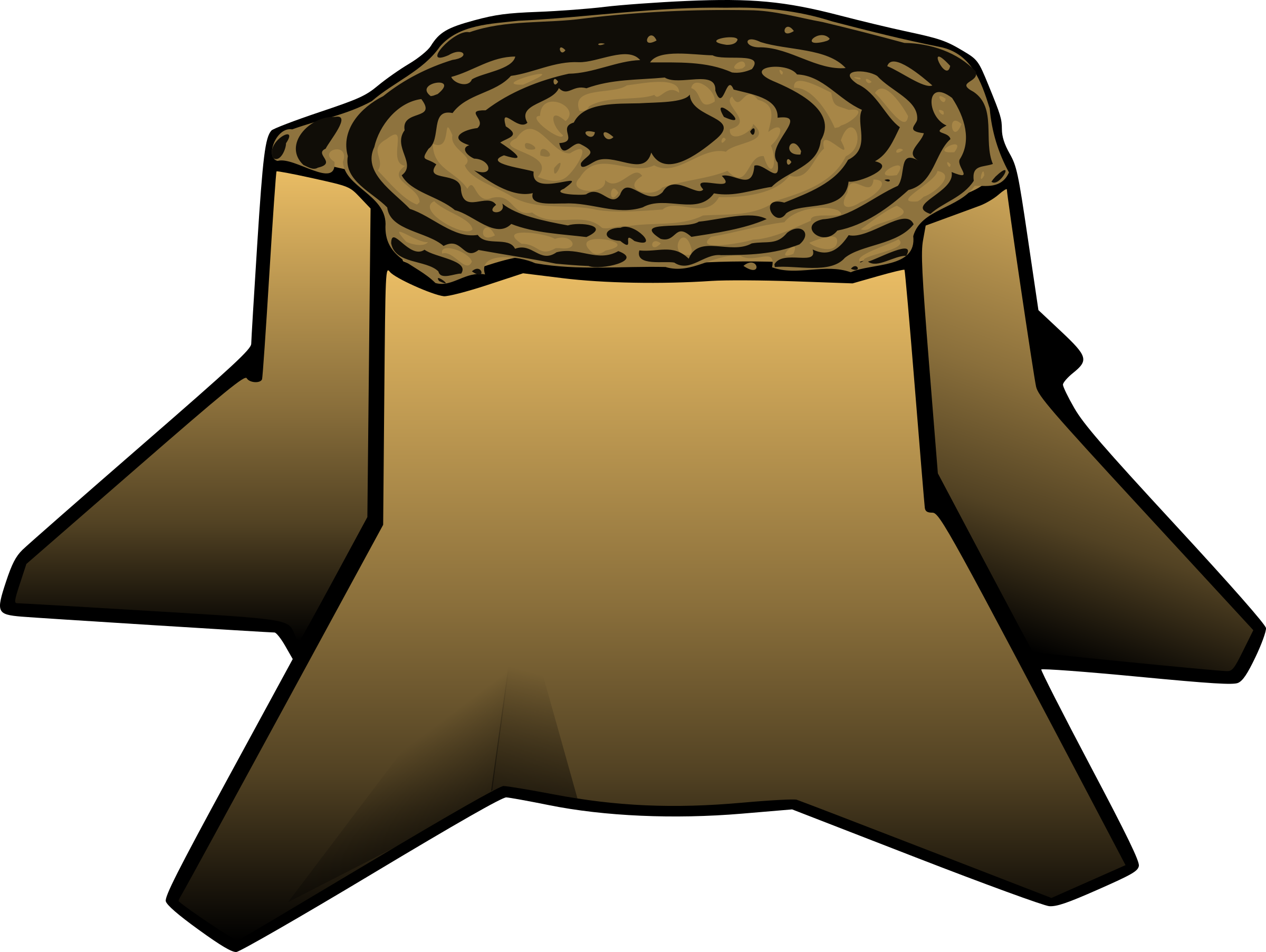 Stump - Stump Clip Art (2400x1805)