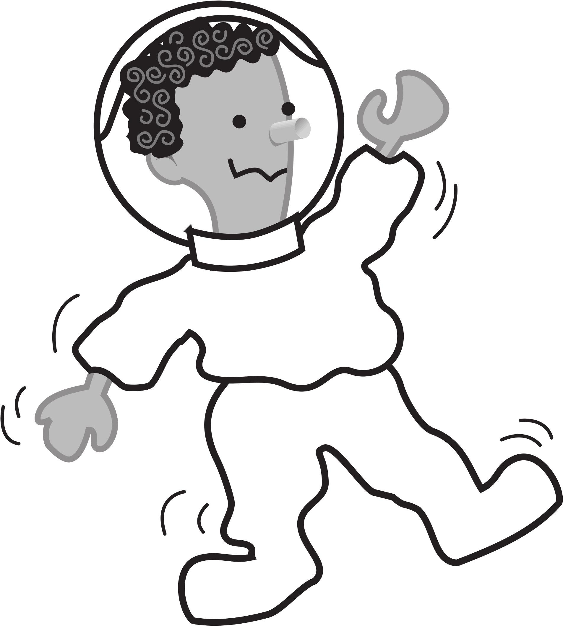Hake Clip Art Download - Shake Clipart Black And White (2158x2400)