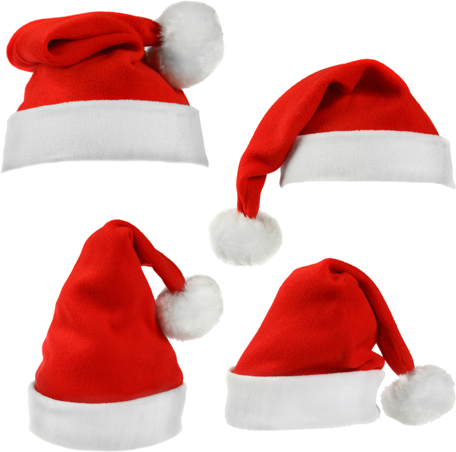 4 Gorros De Santa Claus Para Tus Diseños En Este Fin - Chullo Papa Noel Png (1600x1599)