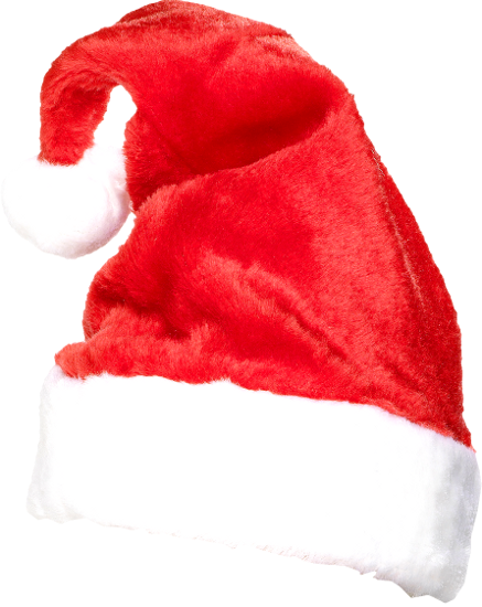 Zoom Diseño Y Fotografia - Santa Hat Red Deluxe Smiffys (437x550)