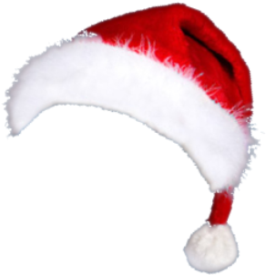 Gorros De Natal Em Png - Chapeu De Natal Png (409x404)