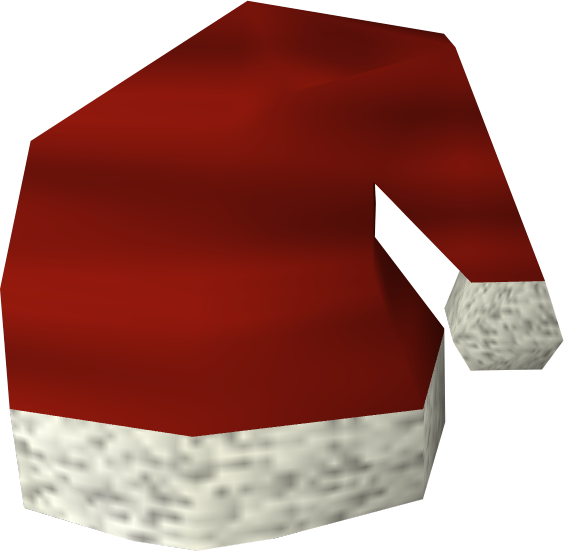 Sombrero De Santa Claus Detalle - Runescape Santa Hat Png (564x551)