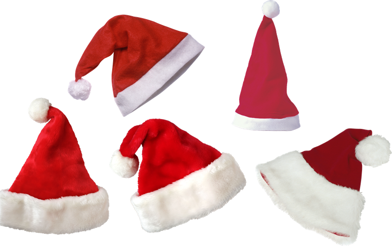 Imágenes De Gorros De Papa Noel - Christmas Cap Png Files Downloading (800x502)