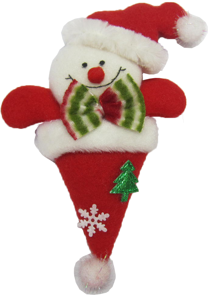 Pendente Pendente Papai Noel/ Boneco De Neve Gorro - Christmas Stocking (726x1010)