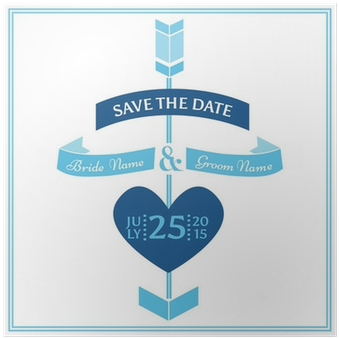 Wedding Invitation Card - Emblem (400x400)