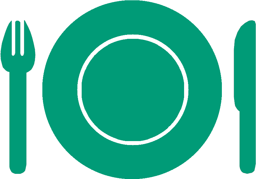 Restaurant Green Icon Image - Green Food Icon Png (1000x1000)