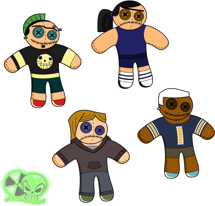 Dolls Td Series Bullies By Skull1045fox - Cartoon (900x864)
