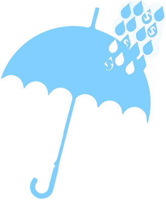 Rainy Day Deal - Umbrella Vector (400x400)