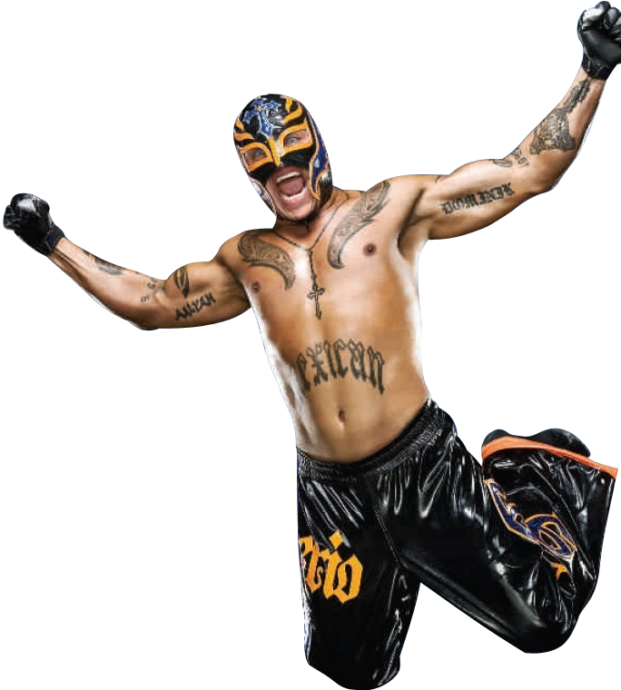 Rey Mysterio Png Photos - Race To The Rumble #1 (684x760)
