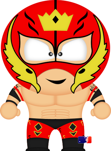 Rey Mysterio Jr By Spwcol - South Park Rey Mysterio (380x518)