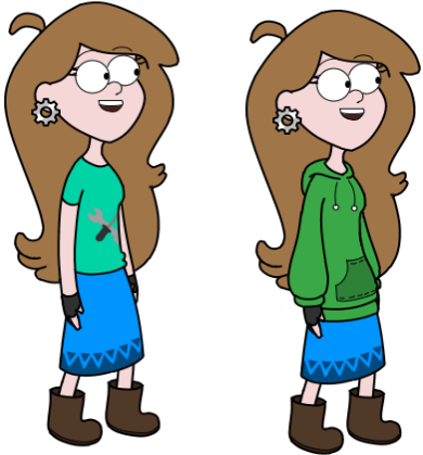 Buckie Mcgucket By Addictedcupcake - Gravity Falls Mcgucket (450x500)