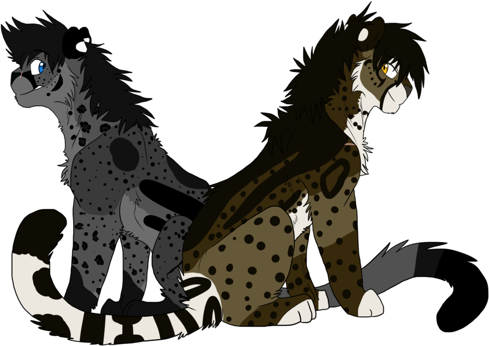 Twin Elites By Firewolf-anime - Cartoon (1024x721)