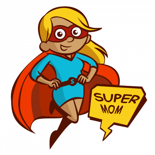 To Help Bathe Two Little Babies, To Do That Pile Of - Super Mom (500x500)