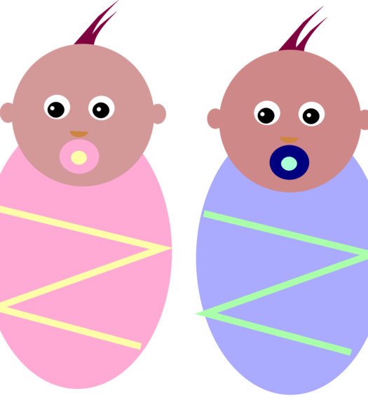 Best Gear For Twins - Gemelos Dibujo Png (525x564)