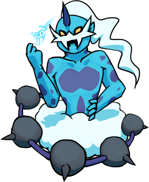 Thundurus By Ssensenh - Speedometer (486x591)