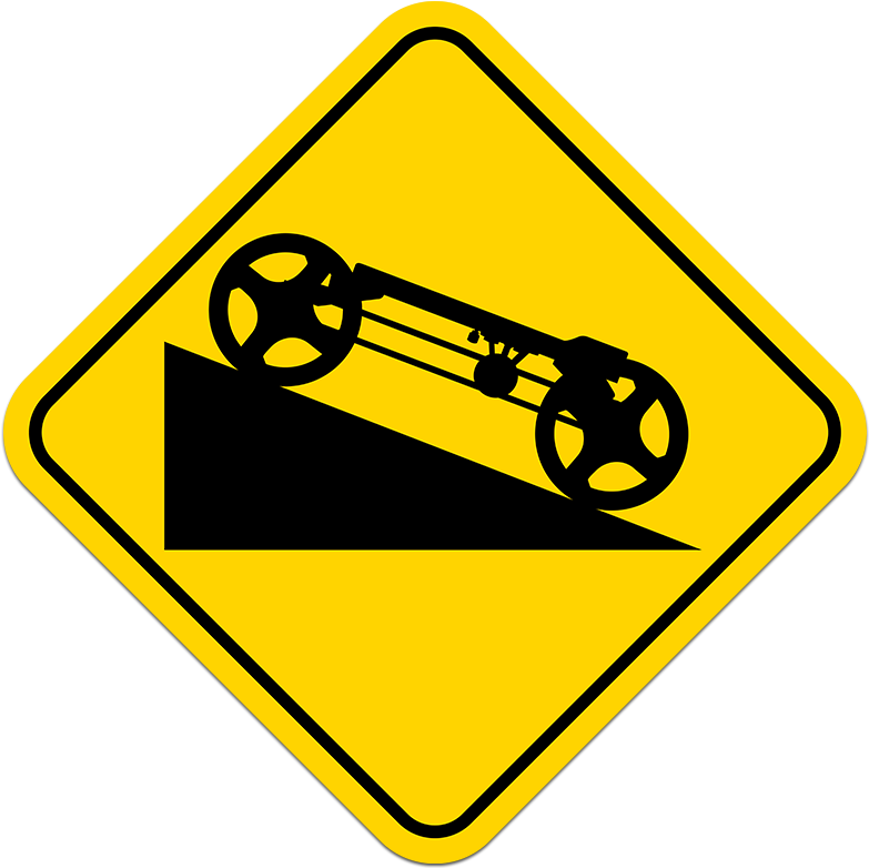 Jack And Jill Take The Frog Up The Hill - Slope Clipart (800x800)