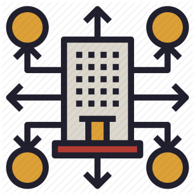 Outsourcing Transparent Image Png Images - Company Department Icon (400x400)