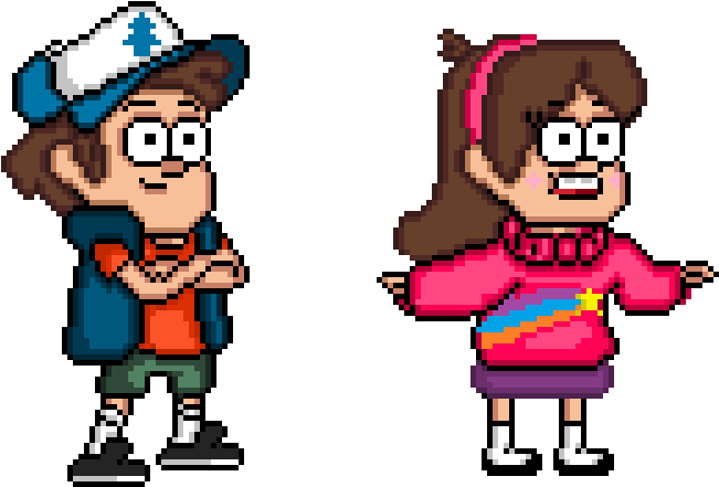 Gravity Falls Dipper Sprite (750x470)