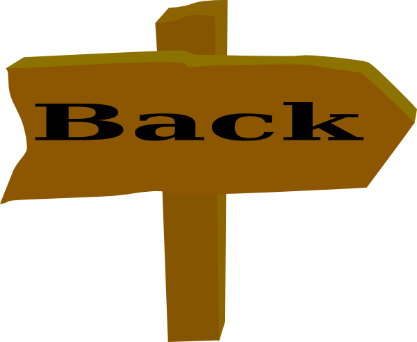 Go Back Clip Art At Clker - Hope Clipart (600x492)