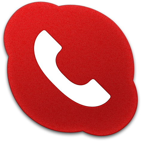 Phone Hang Up Red Clip Art At - Skype (512x512)