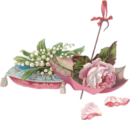Lily Of The Valley Png Image - Lilies Of The Valley Greeting Cards (pk (420x388)
