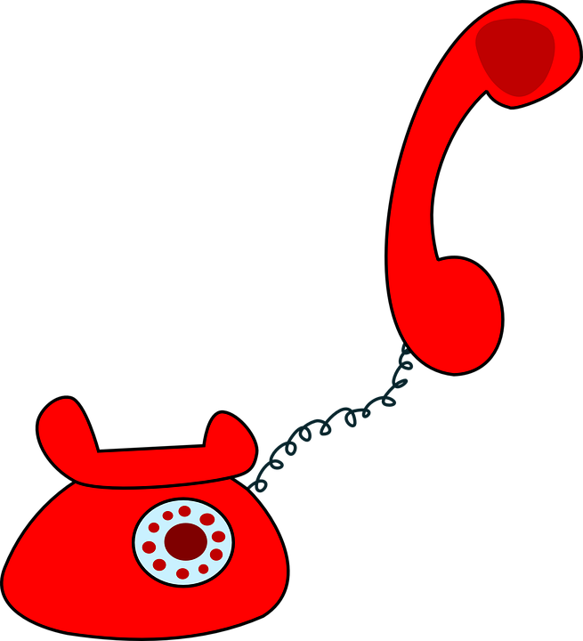 Rotary Phone Cliparts 20, - Retro Phone Vector Png (655x720)