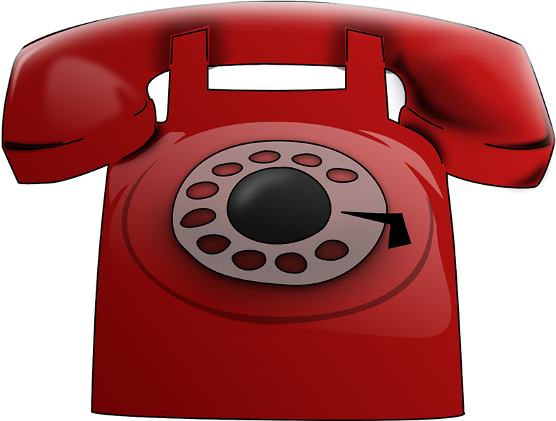 Telephone Free To Use Clip Art - Red Telephone Clip Art (800x598)
