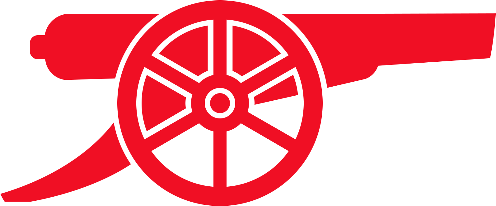 Arsenal Cannon Clipart - Arsenal Cannon Logo Png (1796x929)