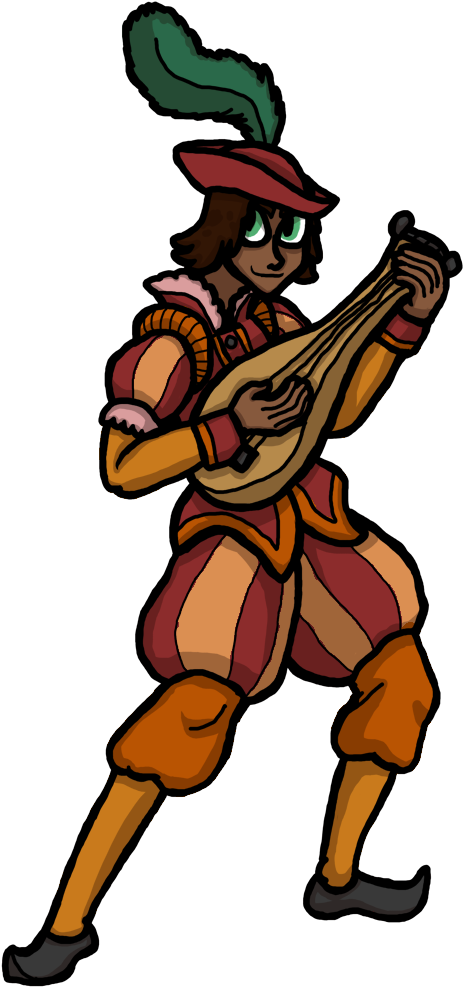 Leejlif The Balladeer Another Maude & Mordi Cast Member - Cartoon (571x1000)