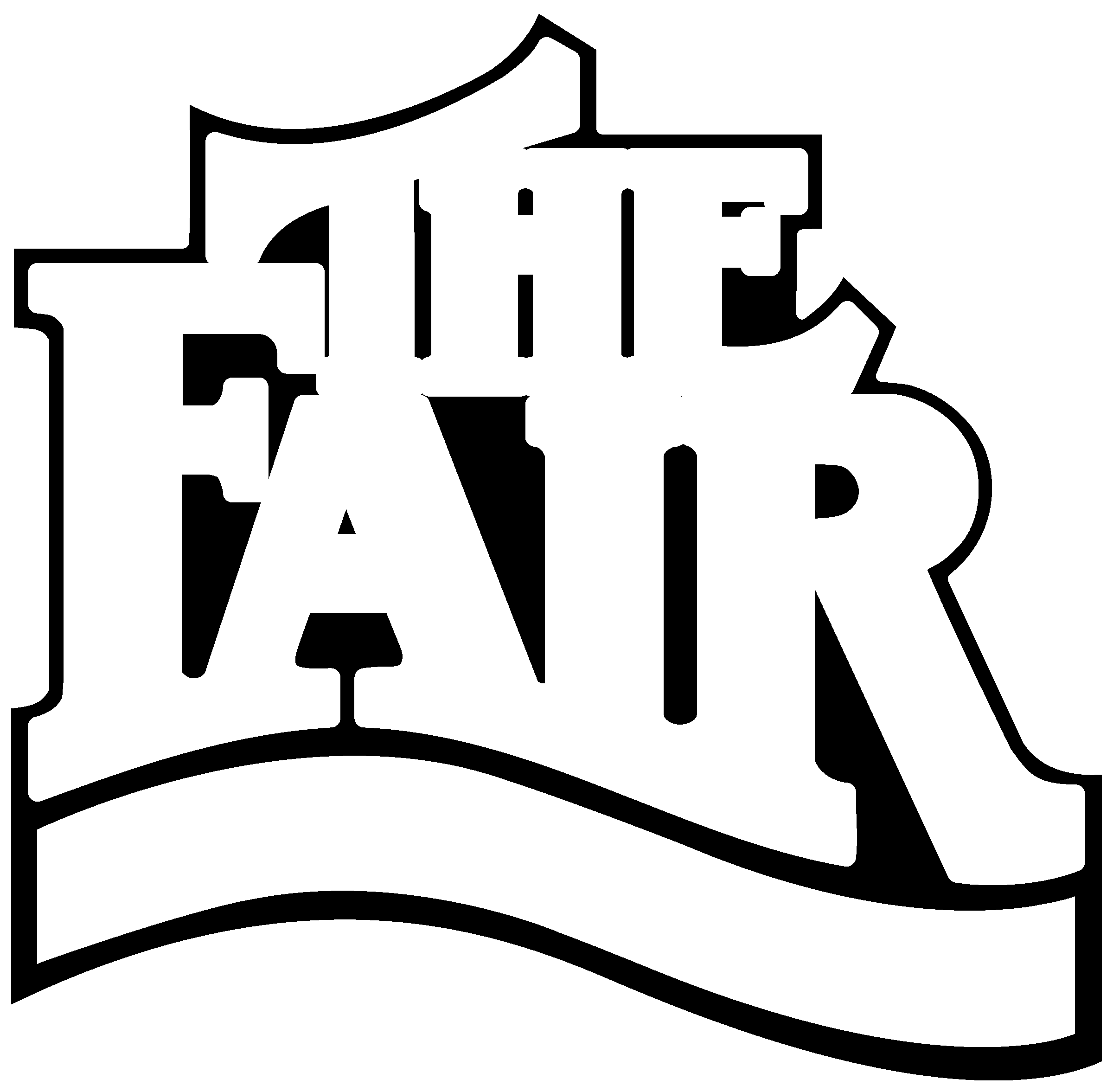 The Great New York State Fair Logo Black And White - The Great New York State Fair Logo Black And White (2400x2354)