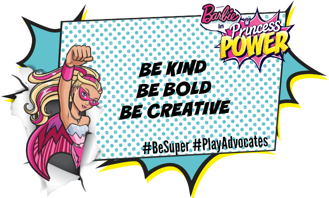 #besuper And Be A Hero With Barbie #giveaway ~ 4 The - Barbie In Princess Power (dvd/uv) Dvd (700x400)