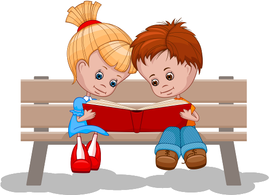 Pin School Child Clip Art - Stuck In A Book (600x400)