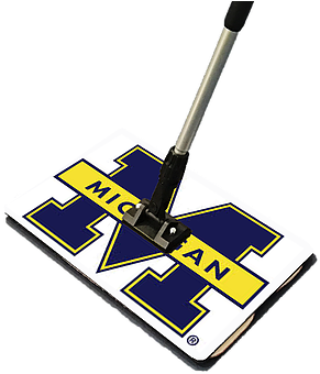 The Specialty Sweat Mop Is An Extremely Versitile Mop - Michigan Wolverines Tan Pet Dining Table Rectangle (348x381)